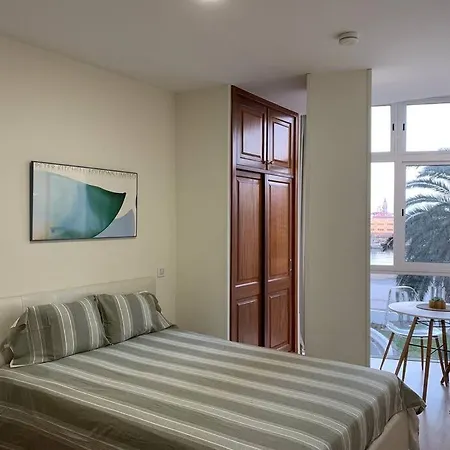 Estudio Con Vistas Al Mar En Palmas De Gran Canaria *